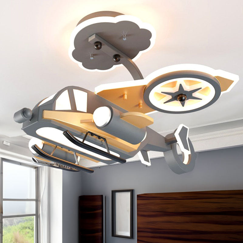 Helicopter Kid's Ceiling Light