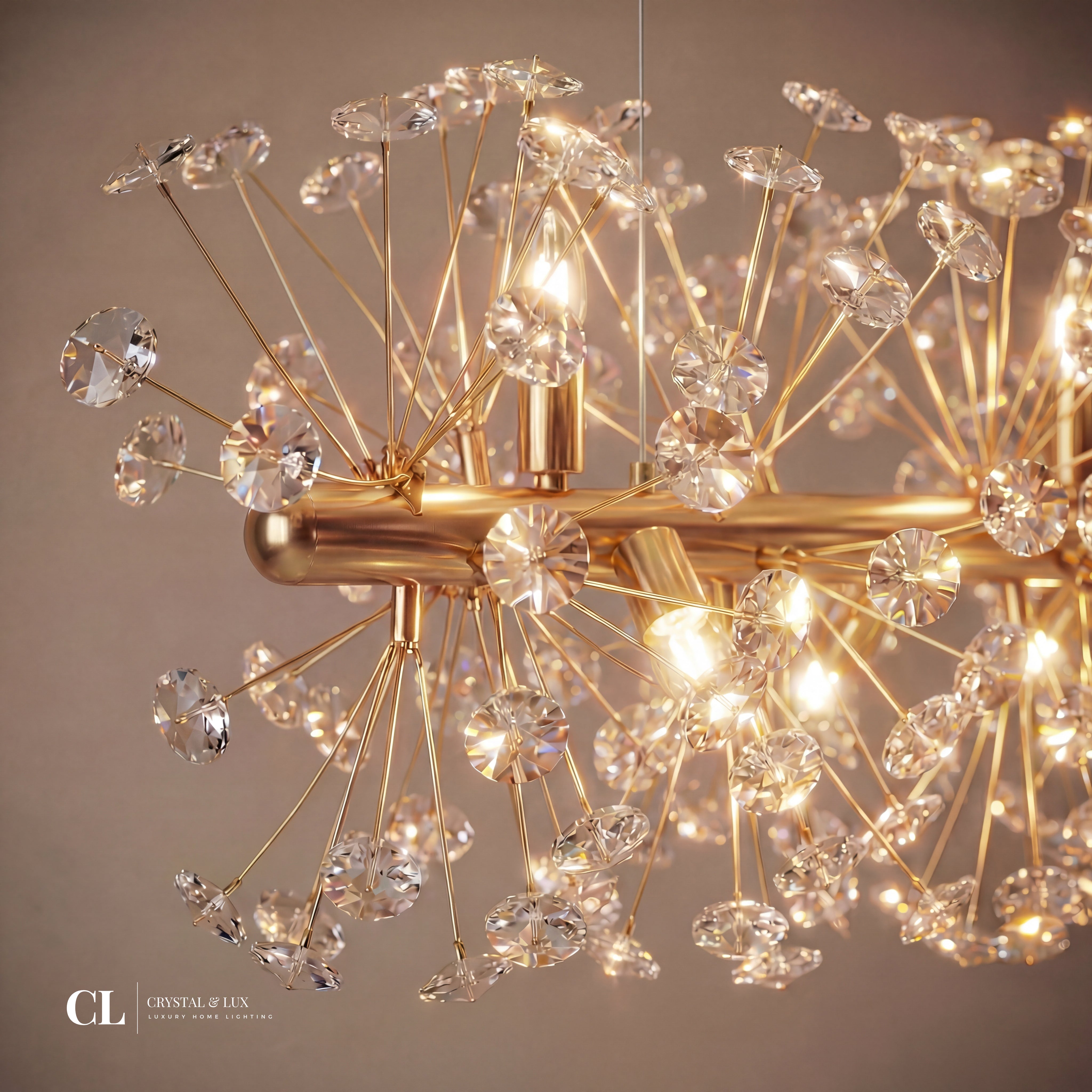 The Crystal Blossom Chandelier