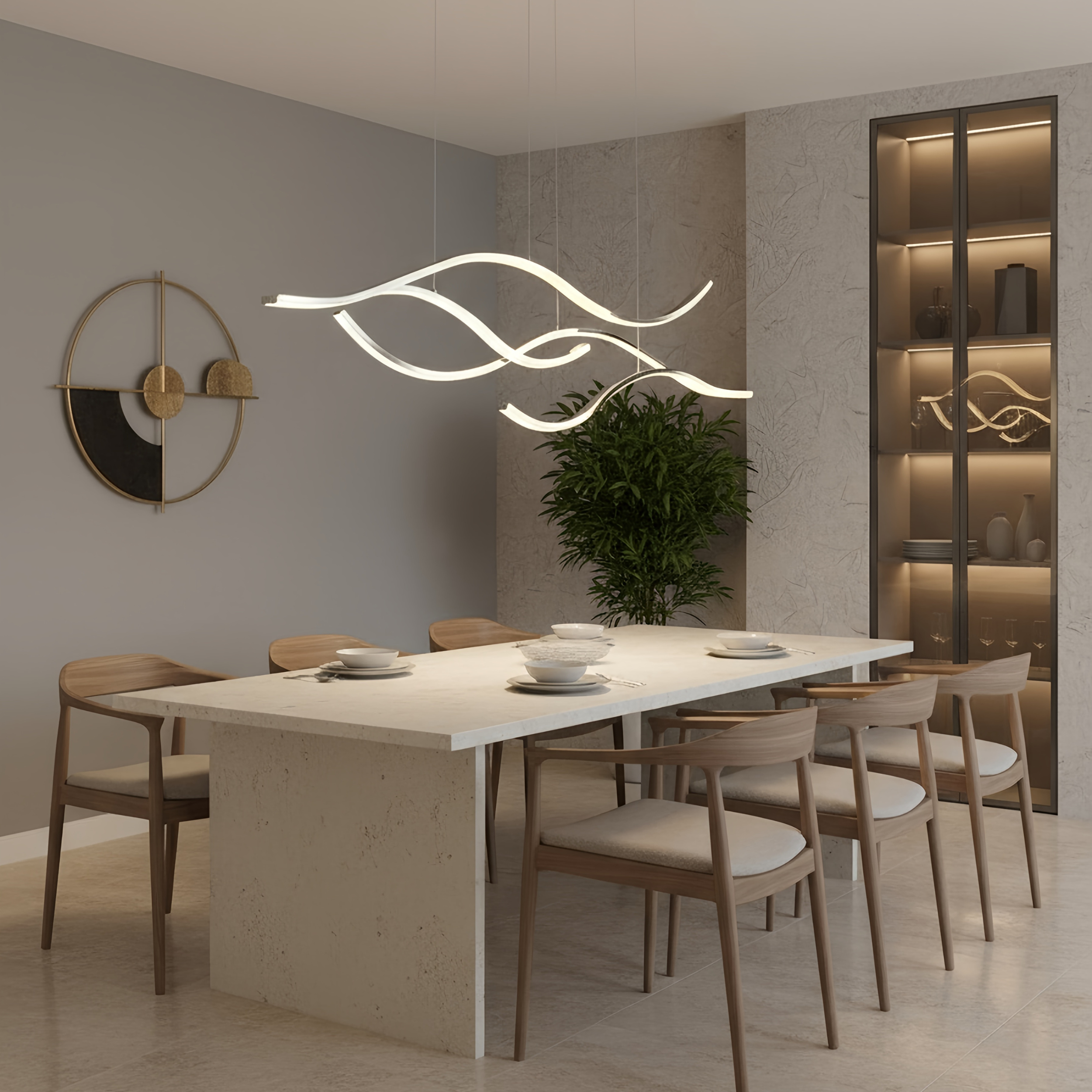 The Hanging Wave Pendant