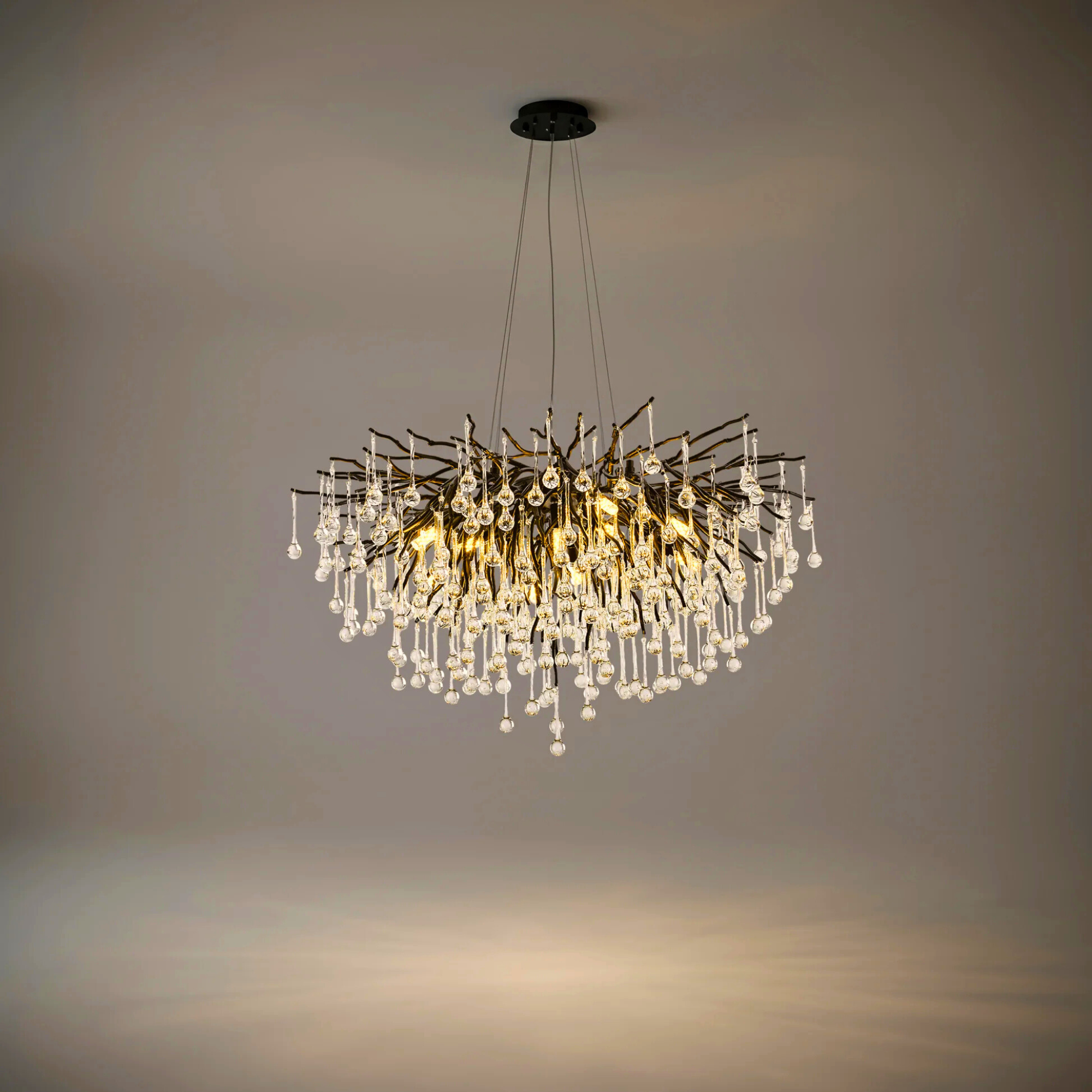 The Crowned Branch Chandelier