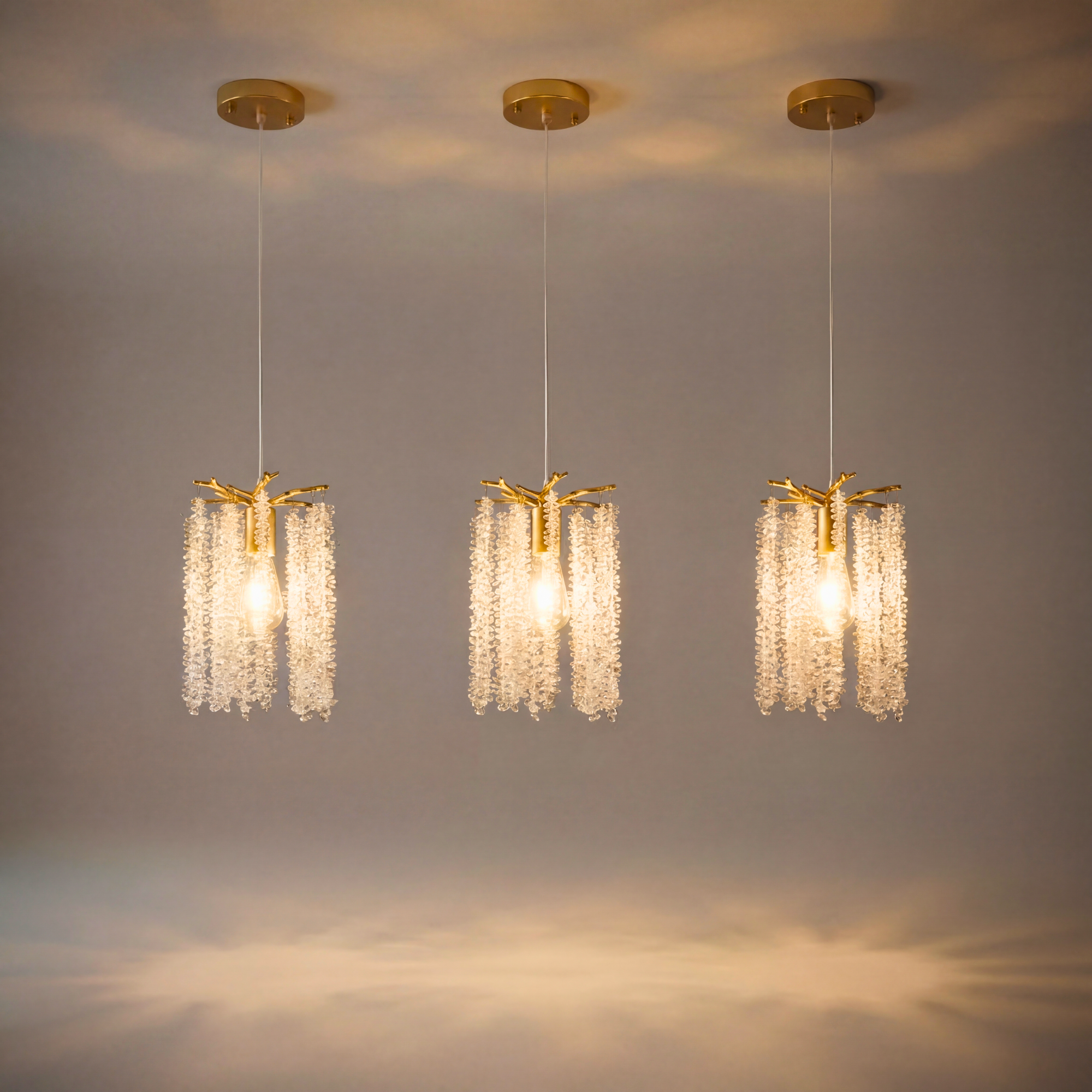 The Wisteria Bloom Pendants (3-Pack)