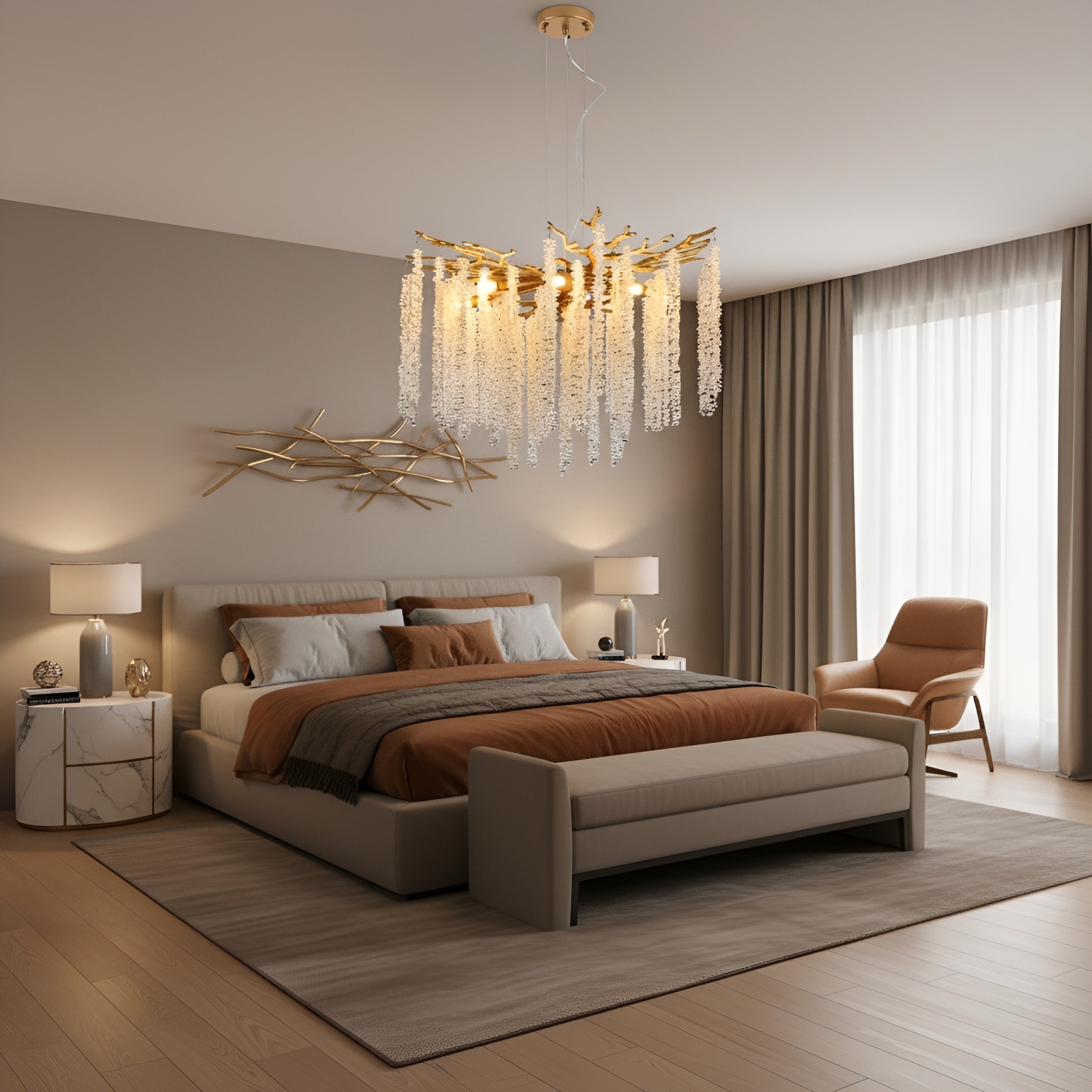 The Wisteria Bloom Chandelier