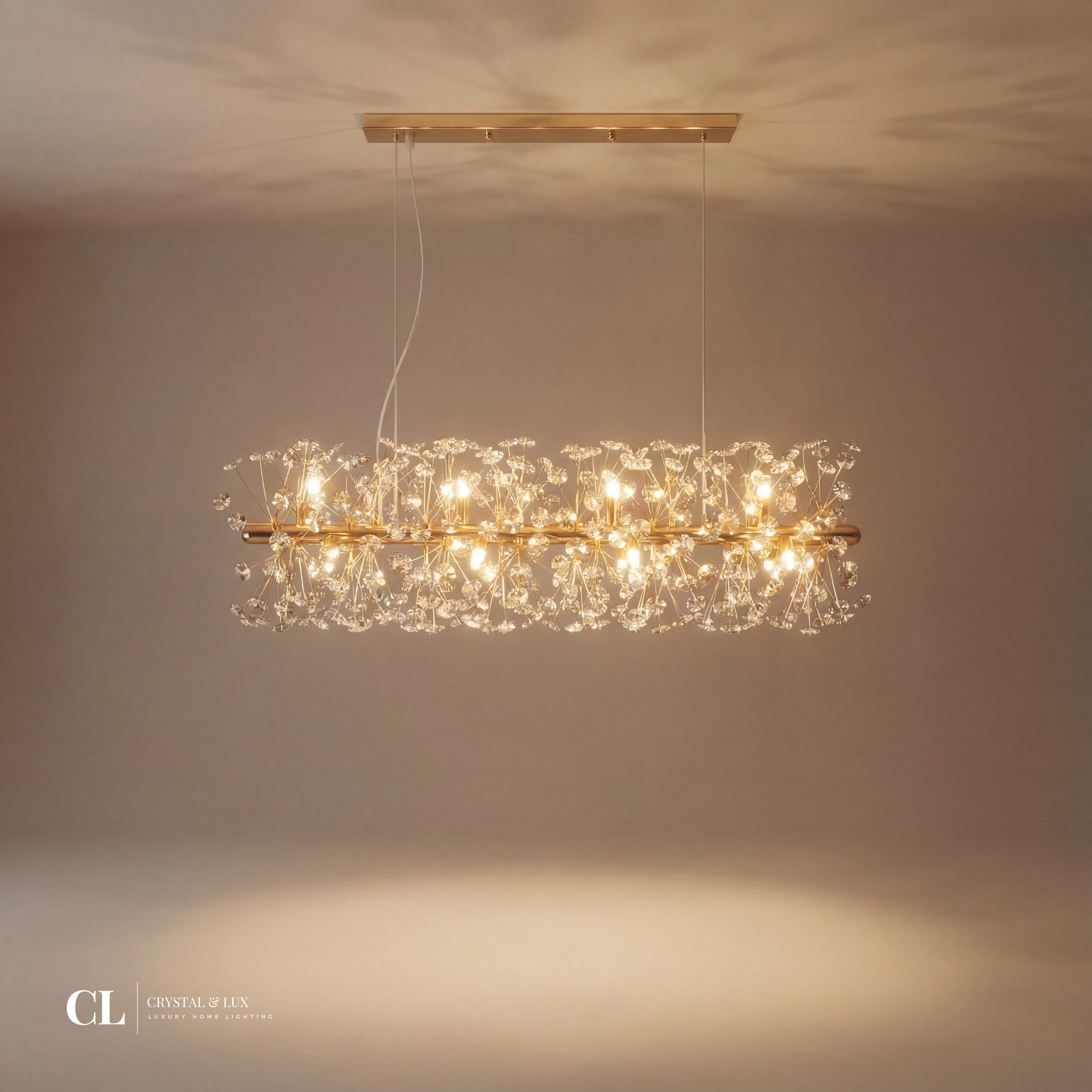 The Crystal Blossom Chandelier