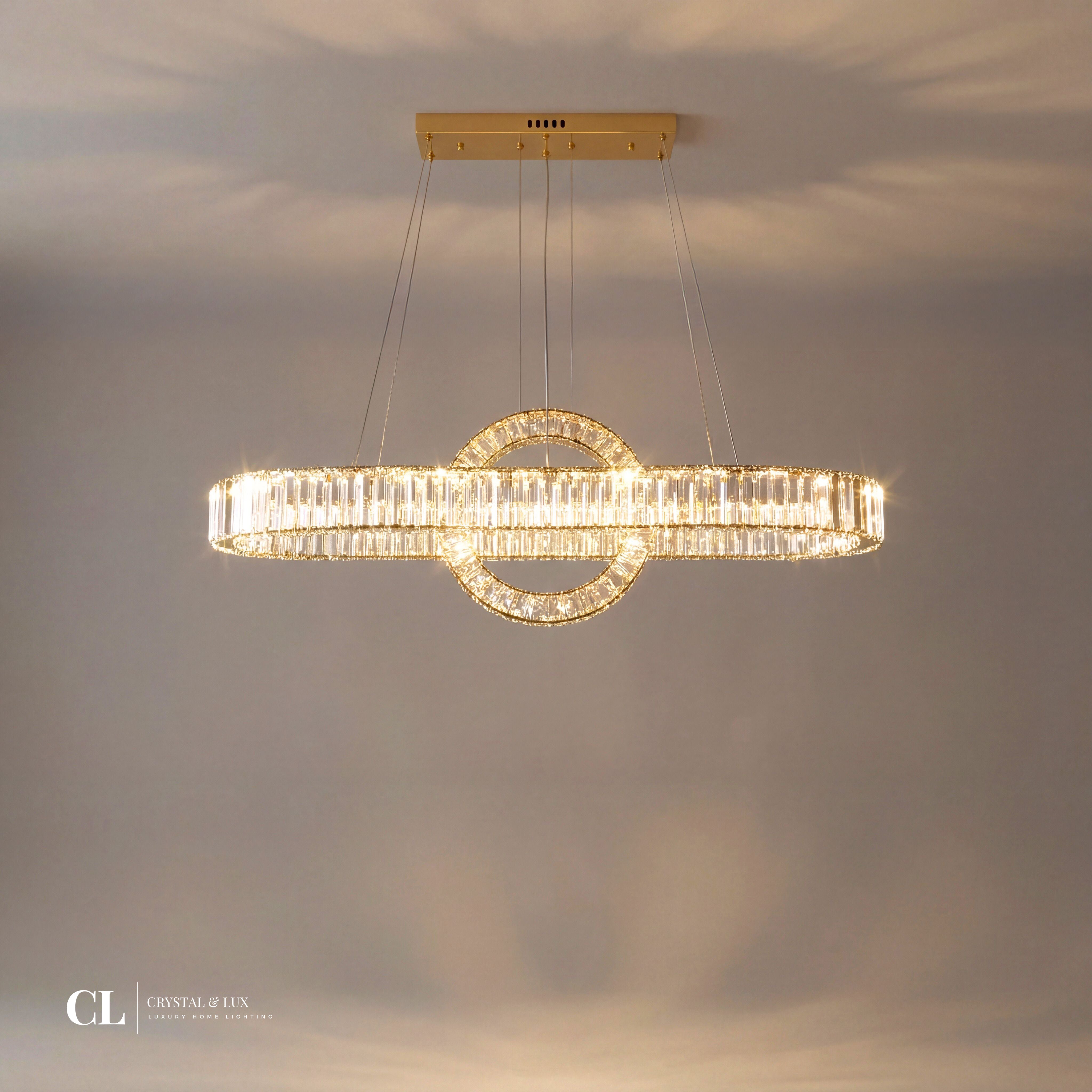 The Crystal Meridian Chandelier