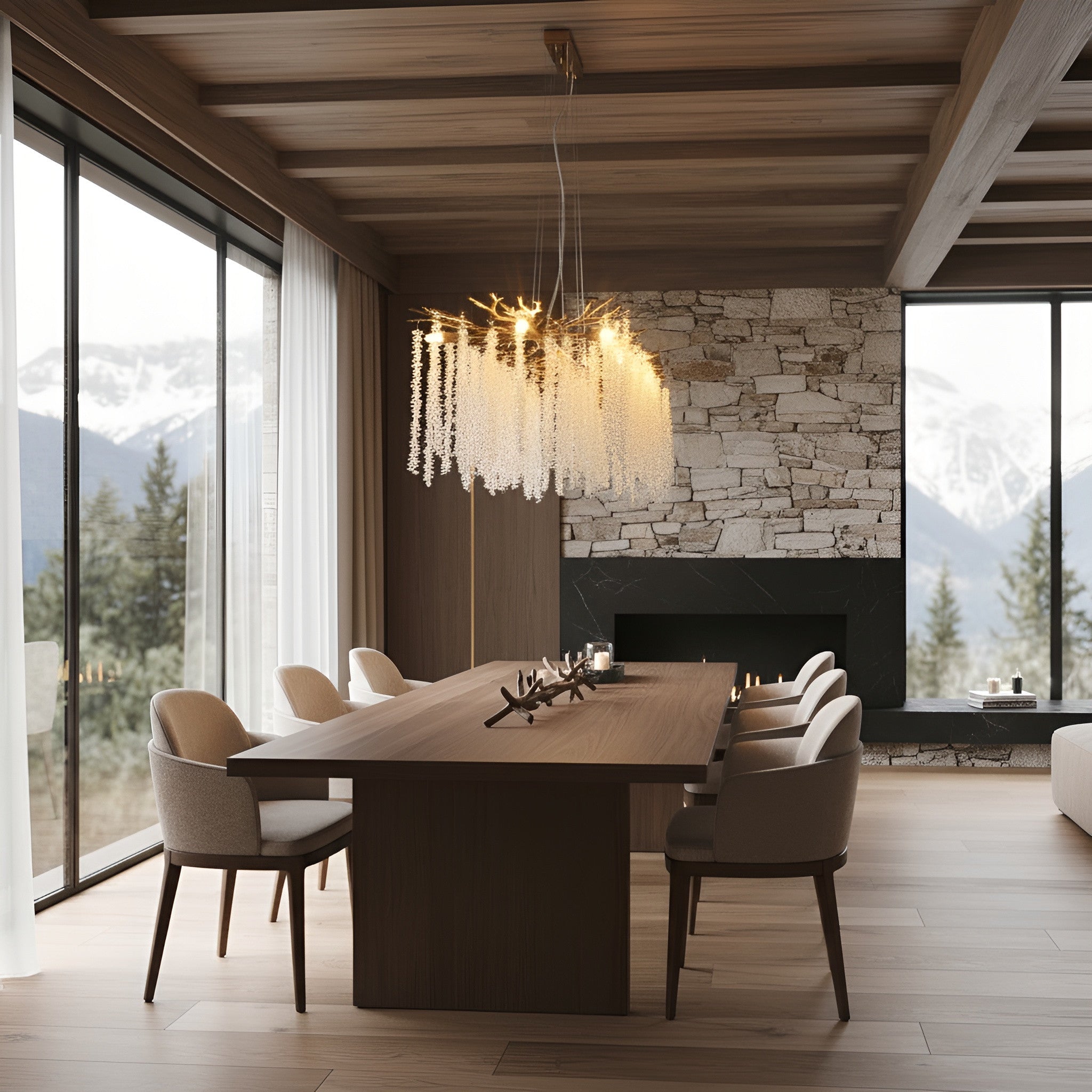 The Hanging Wisteria Chandelier