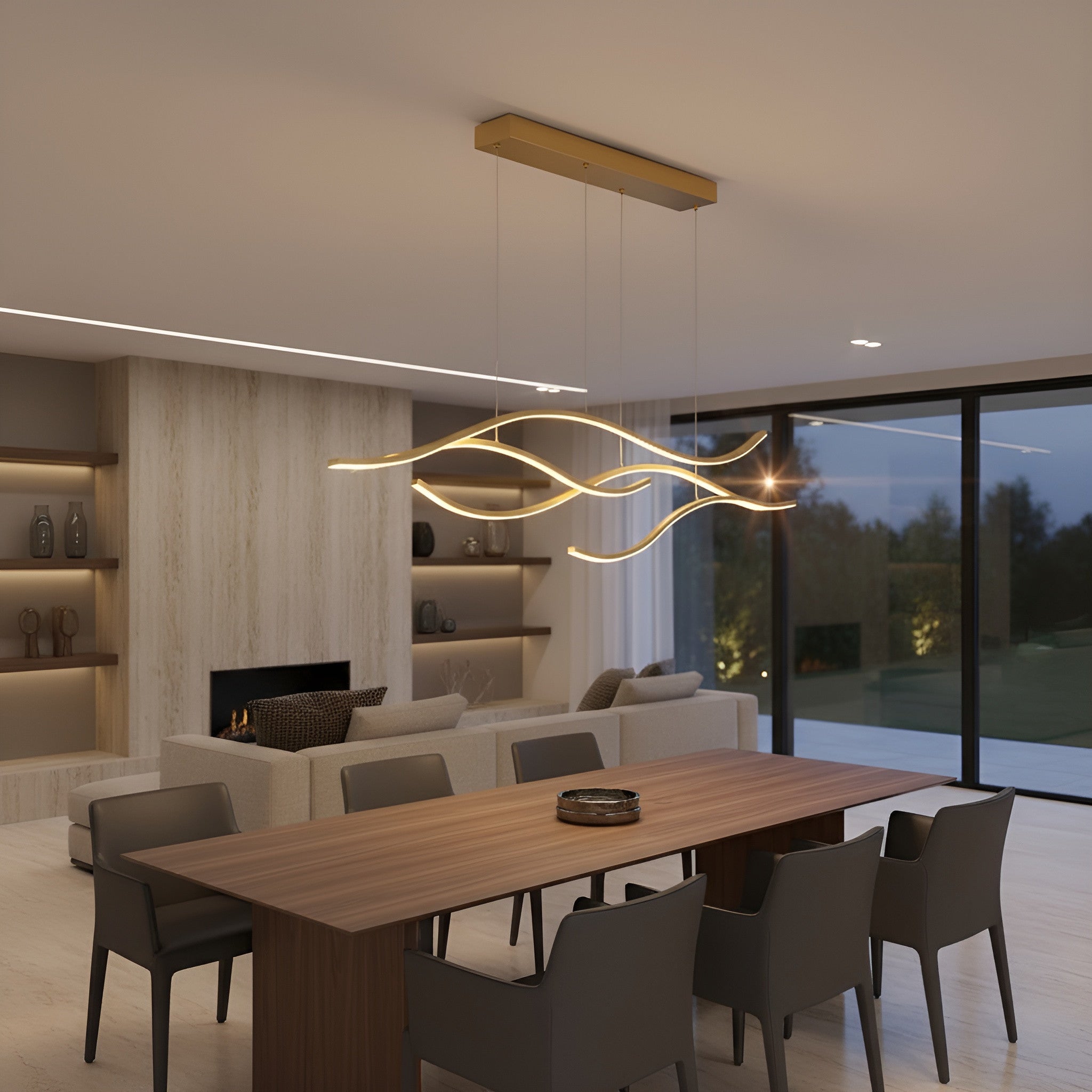 The Hanging Wave Pendant