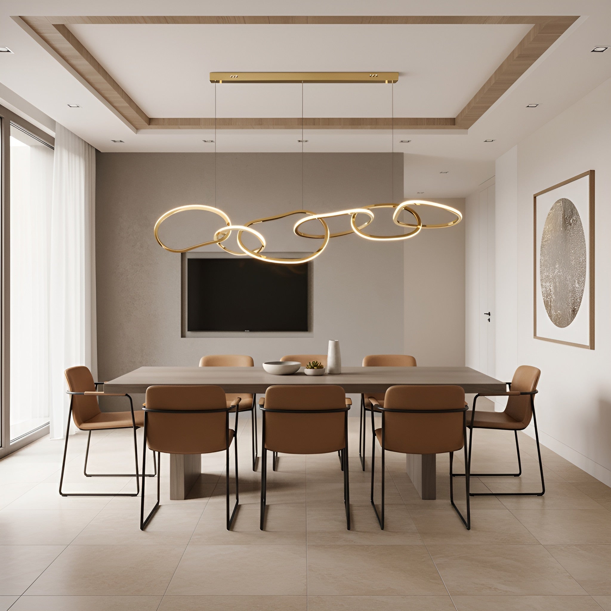 The Linked Loop Chandelier