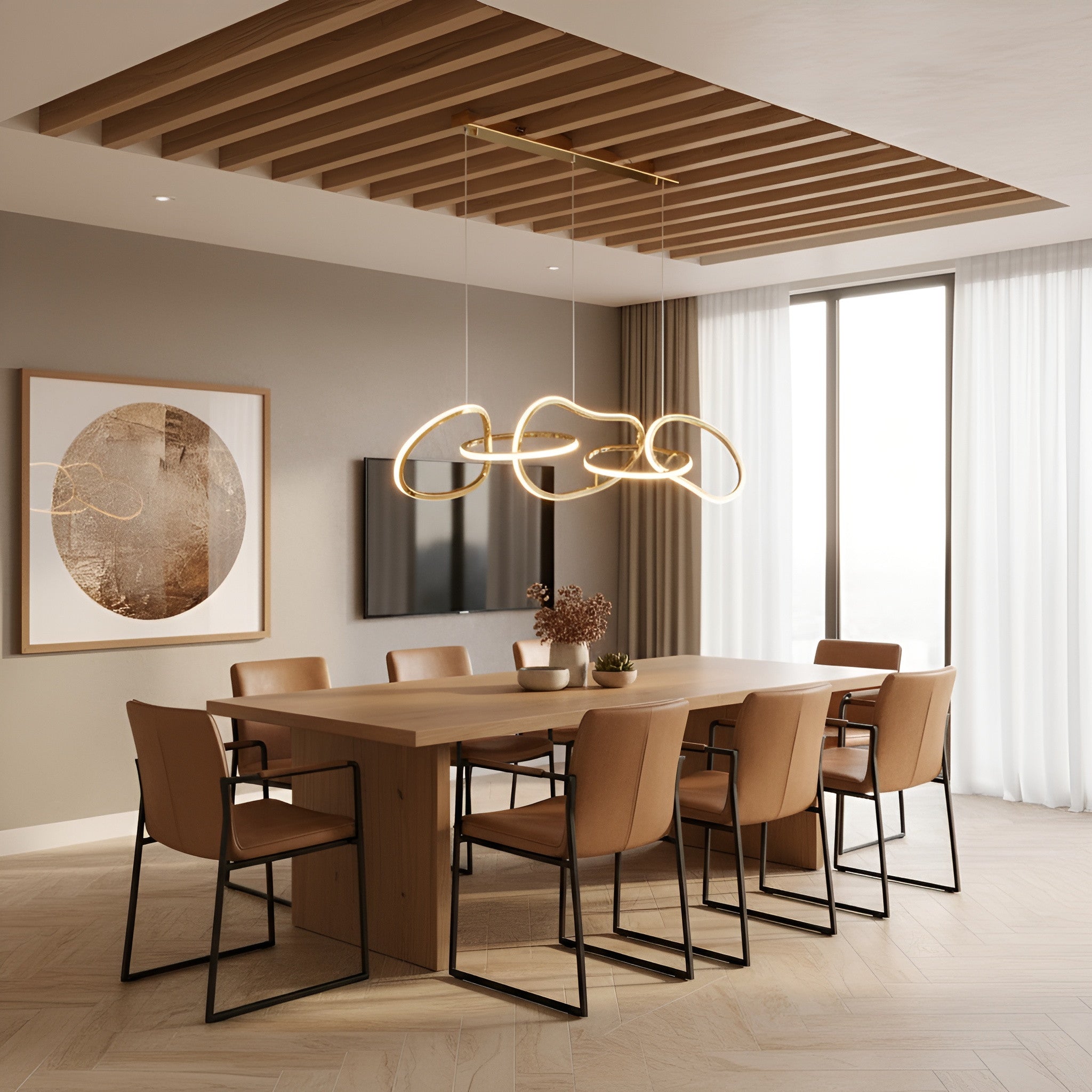 The Linked Loop Chandelier