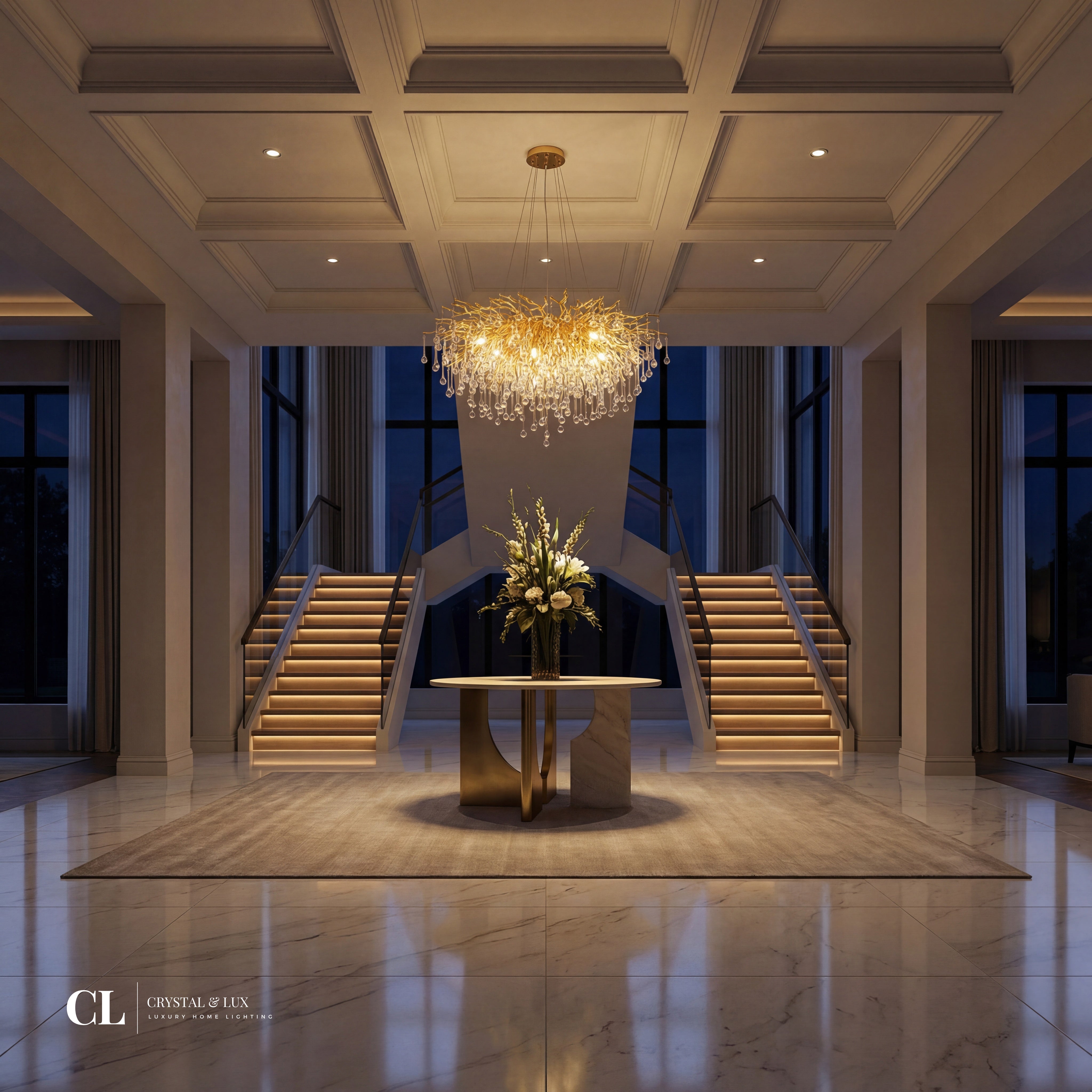 The Crowned Branch Chandelier