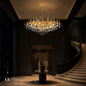 The Grand Crowned Branch Chandelier