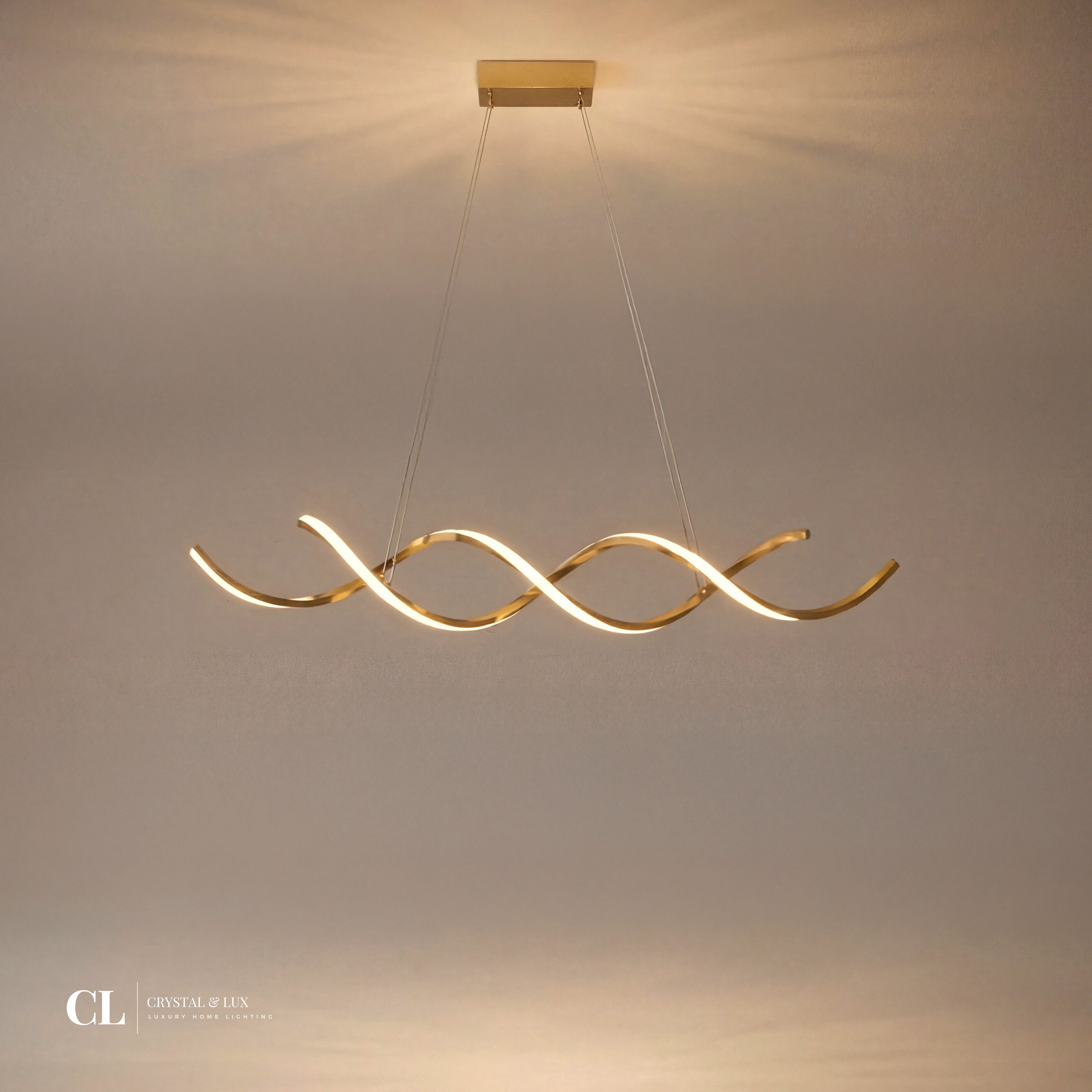 The Gold Flow Pendant