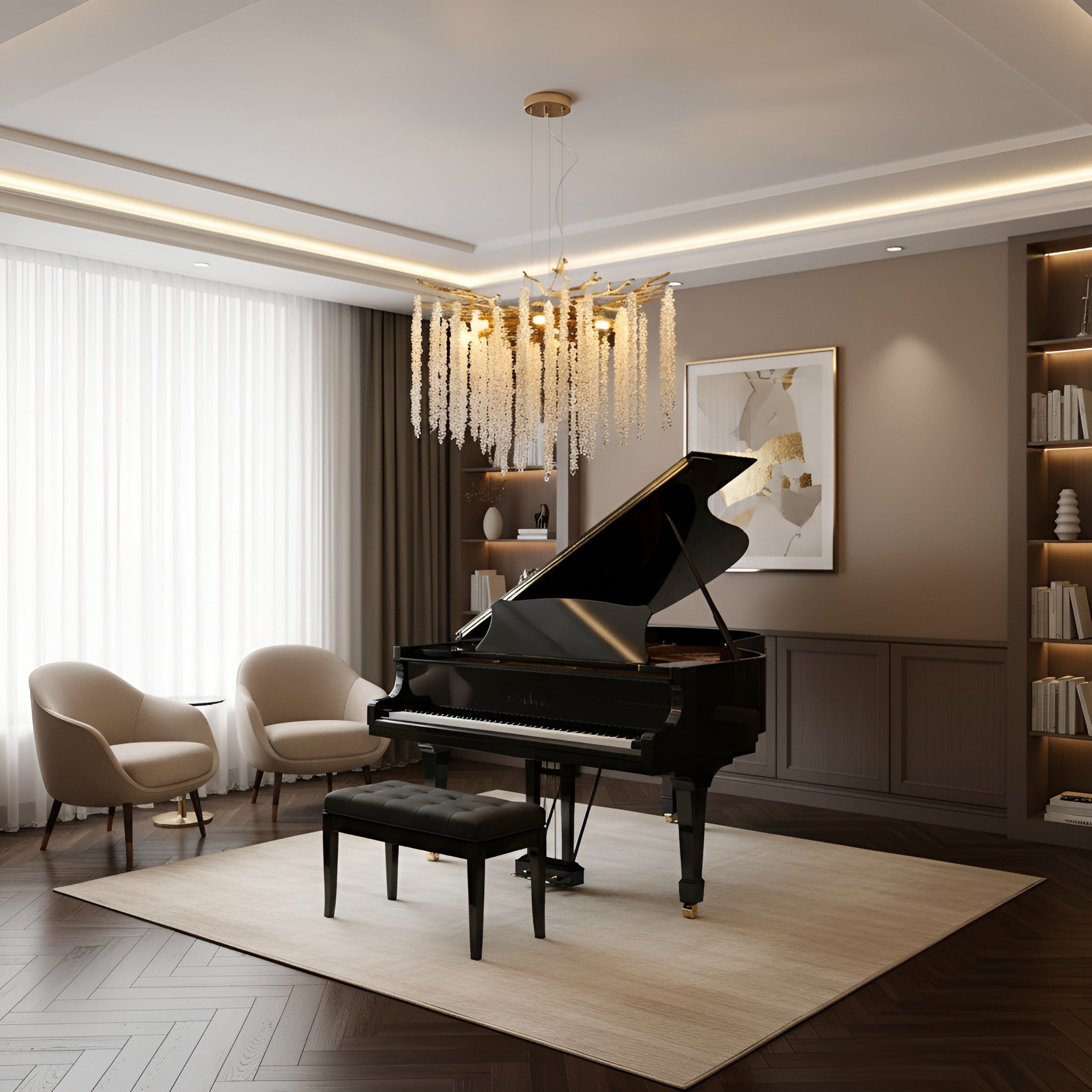 The Wisteria Bloom Chandelier