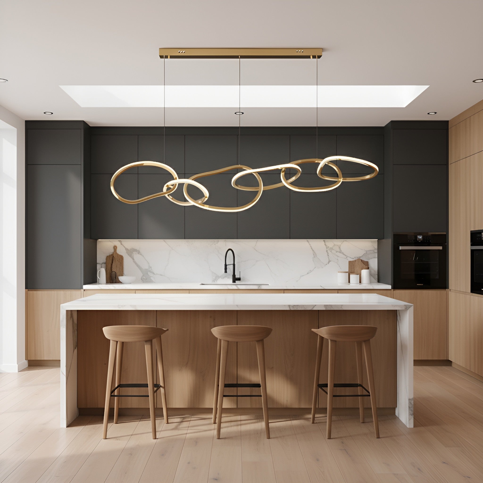 The Linked Loop Chandelier