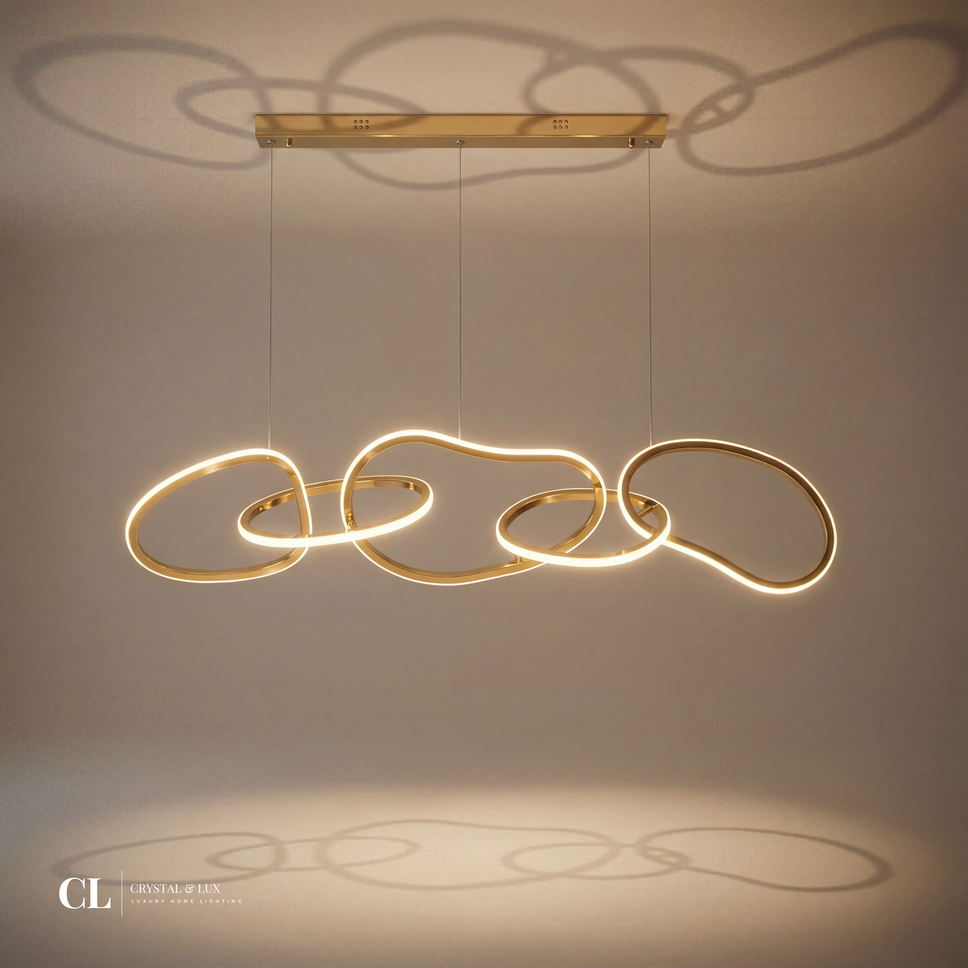 The Linked Loop Chandelier
