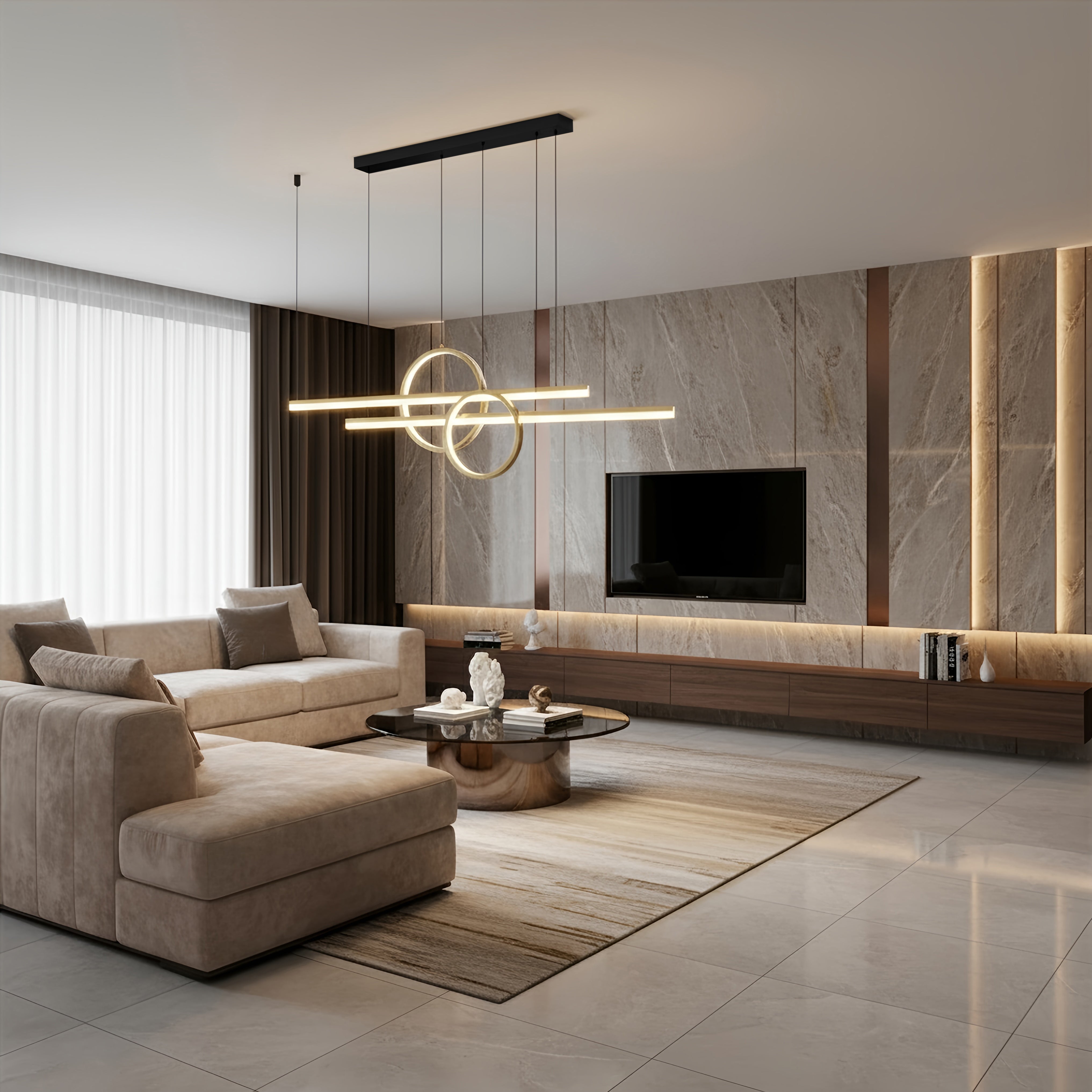 The Linear Ring Pendant