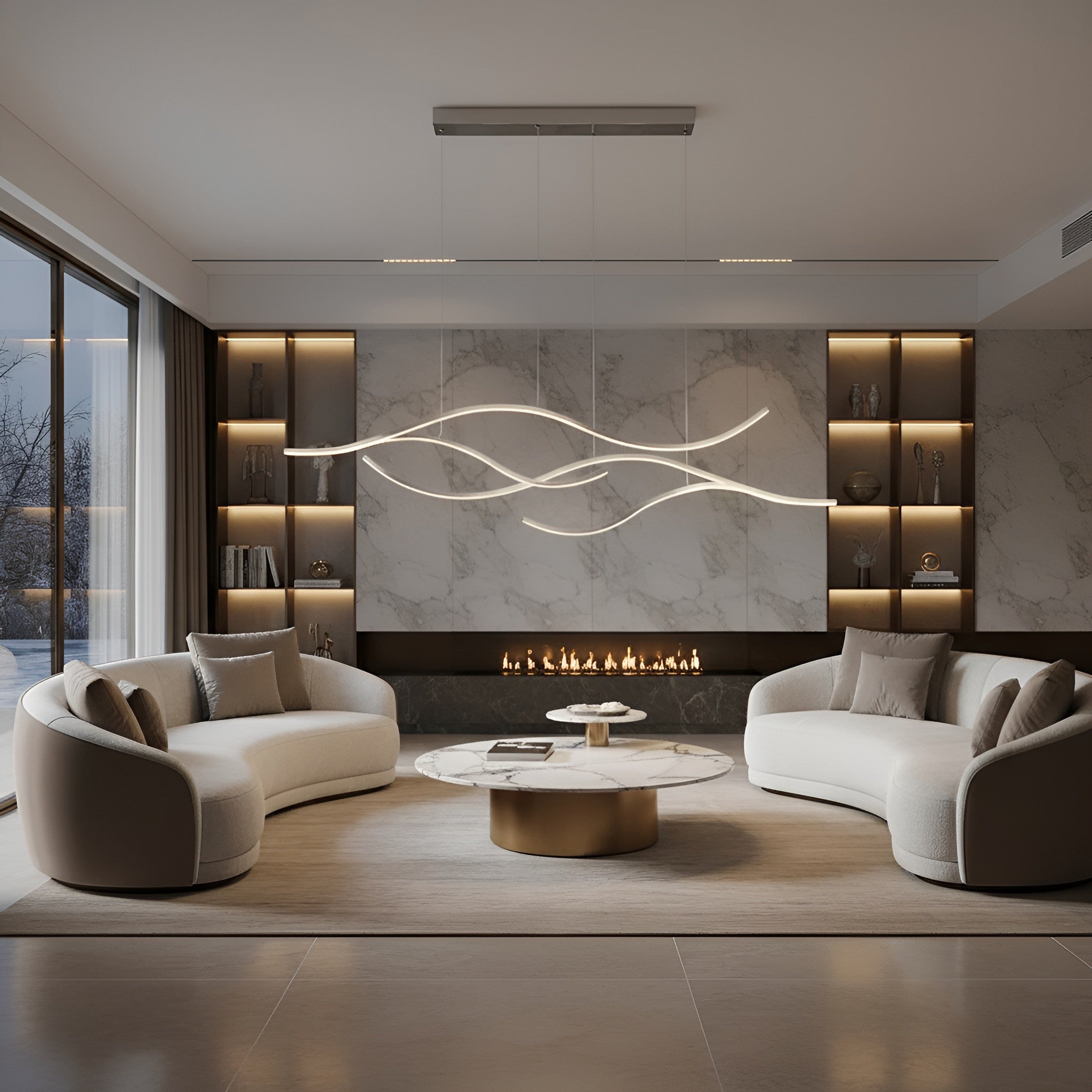 The Hanging Wave Pendant