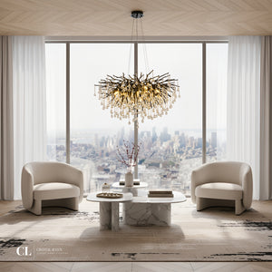 The Crowned Branch Chandelier