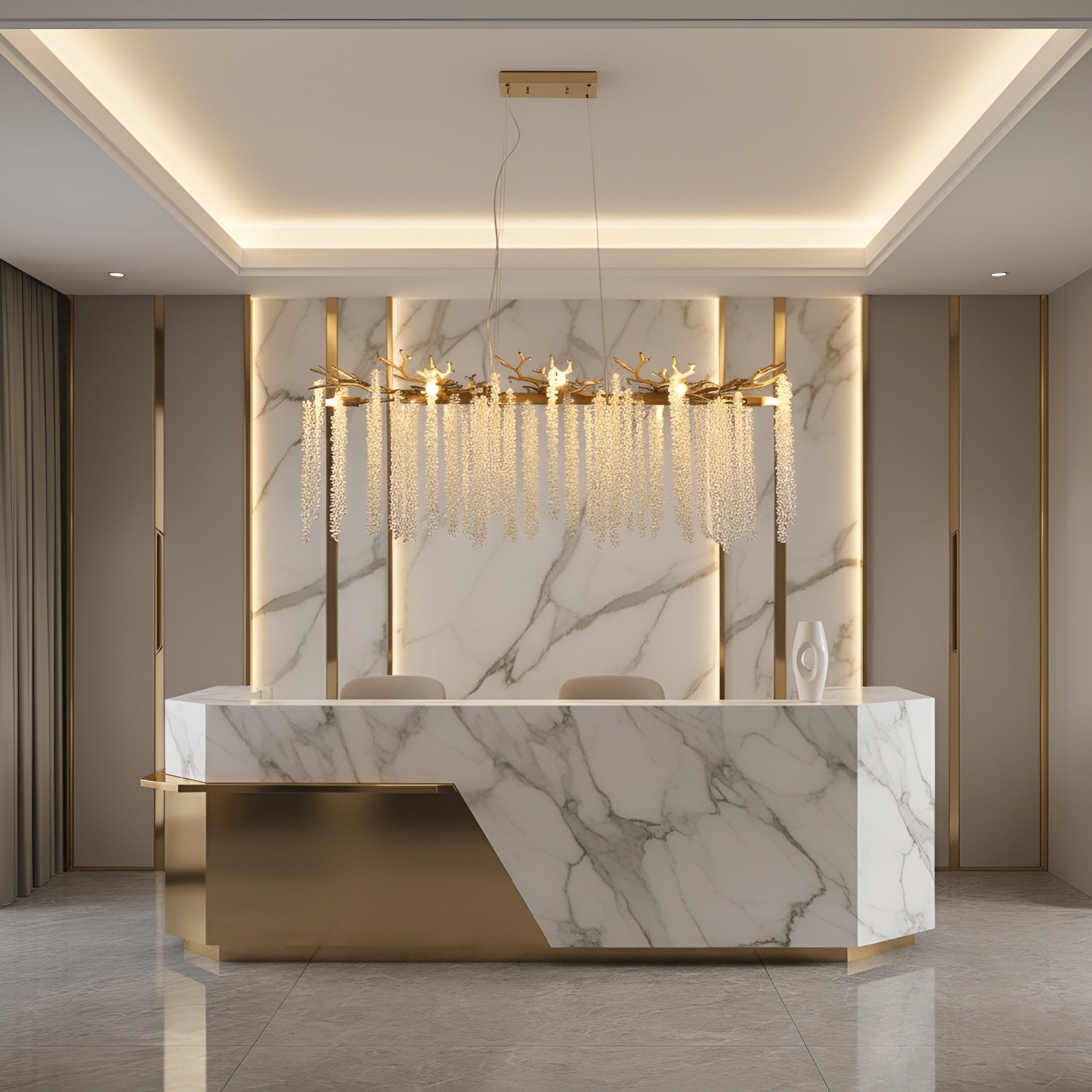 The Hanging Wisteria Chandelier