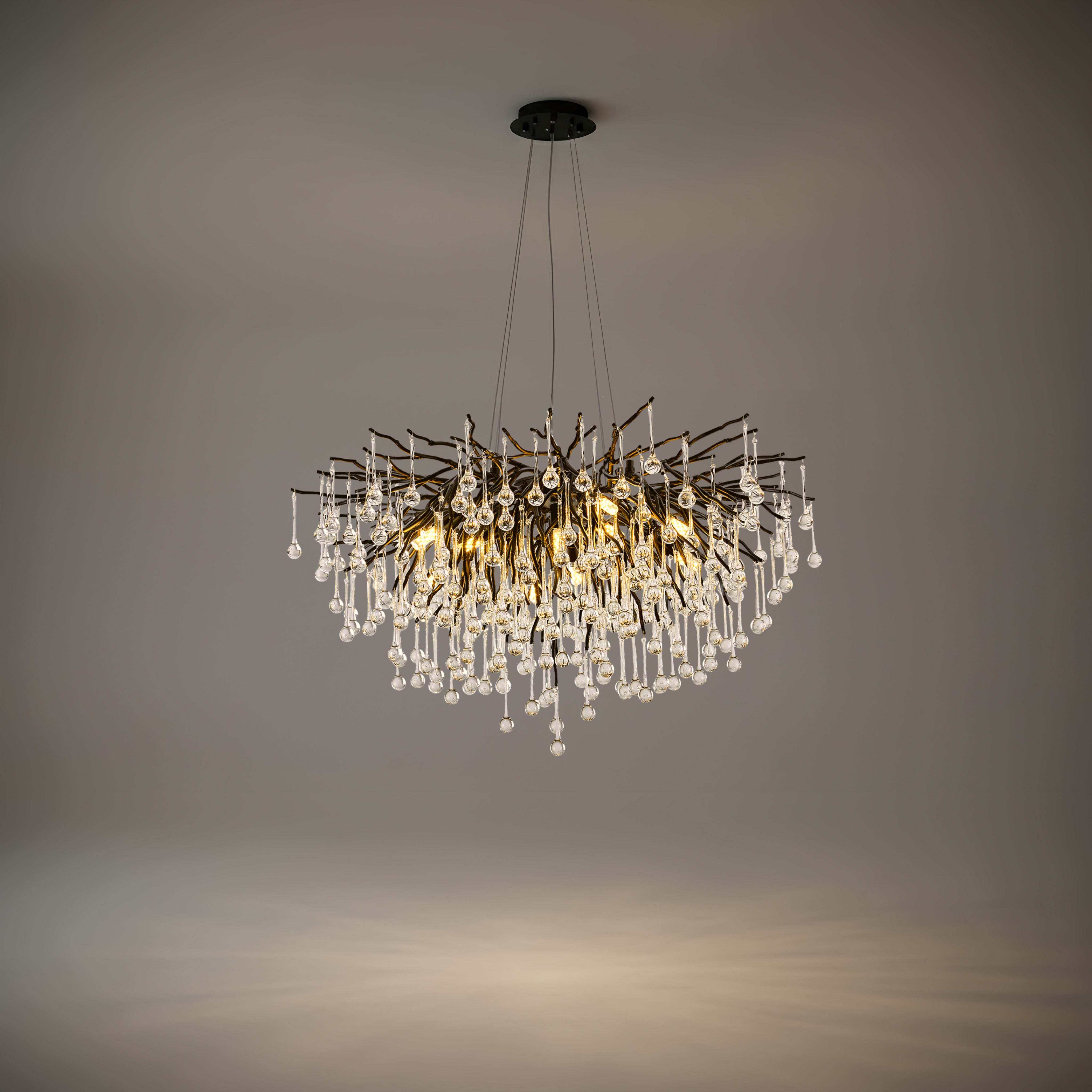 The Crowned Branch Chandelier