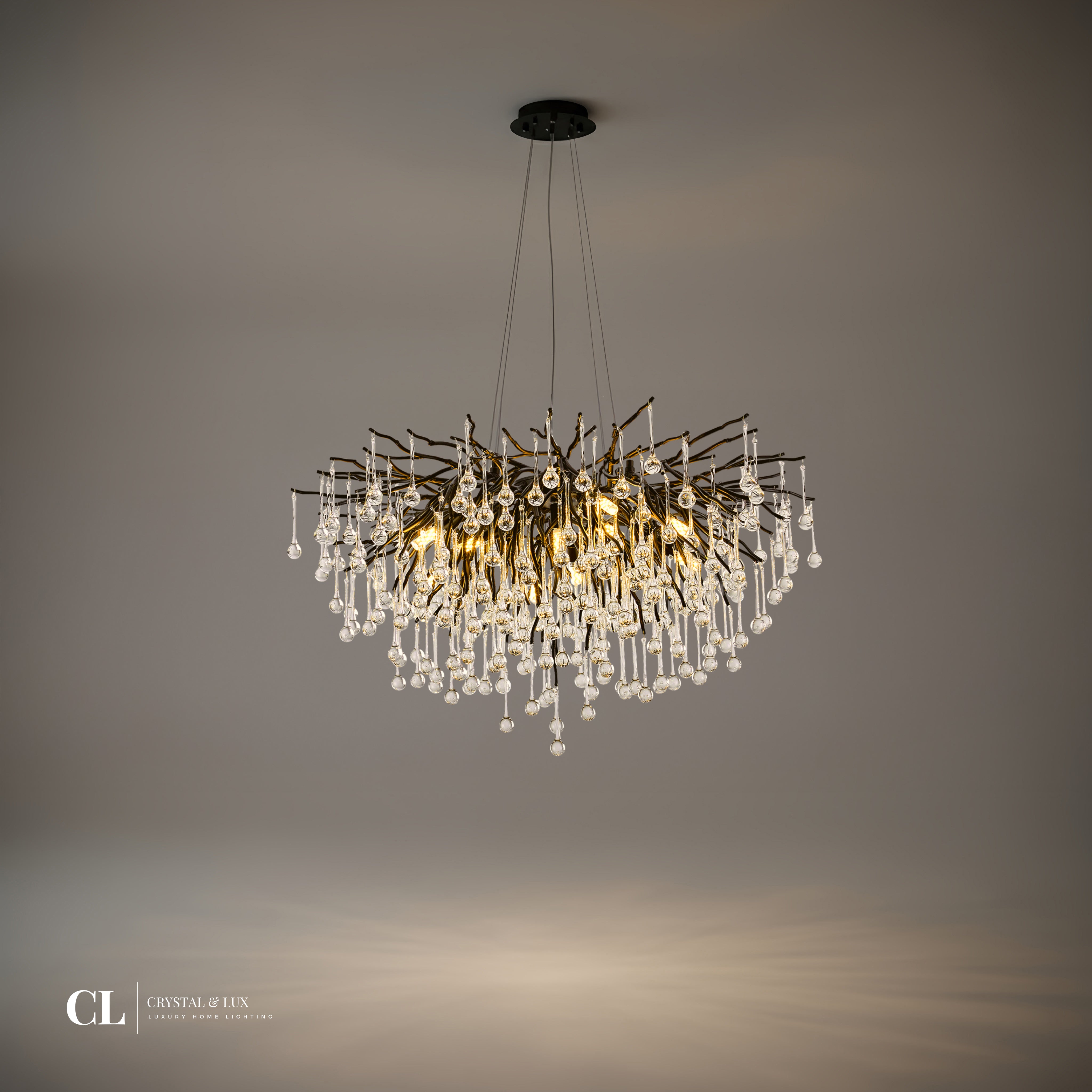 The Crowned Branch Chandelier