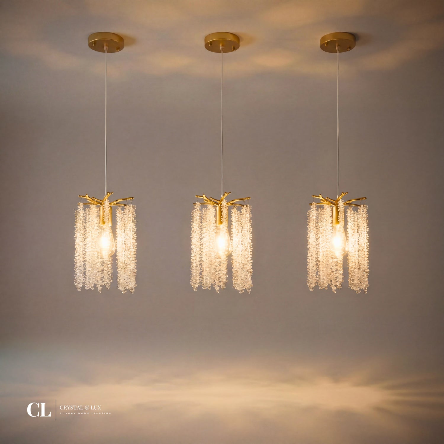 The Wisteria Bloom Pendants (3-Pack)