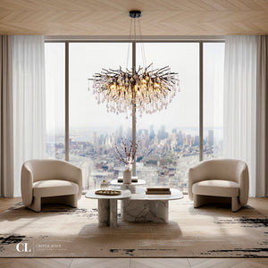 The Crowned Branch Chandelier