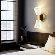 Luxury Acrylic Funnel Sconce Light - Sconce - Crystal & Lux