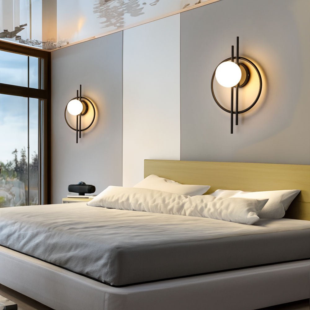 Luxury Acrylic Globe Sconce Light - Sconce - Crystal & Lux