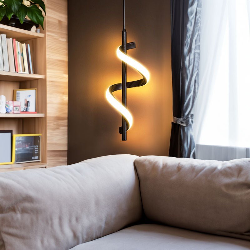 Luxury Hanging LED Snake Pendant Light - Pendant - Crystal & Lux