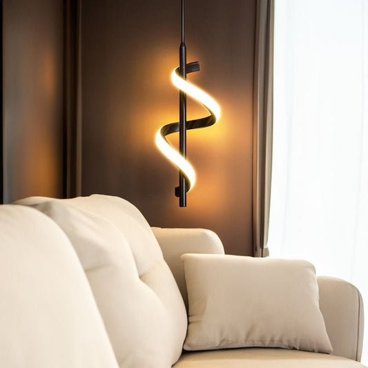 Luxury Hanging LED Snake Pendant Light - Pendant - Crystal & Lux
